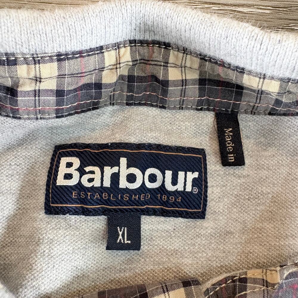 Barbour Blaine Tartan Short-Sleeved Polo Shirt Size XL - Picture 4 of 7